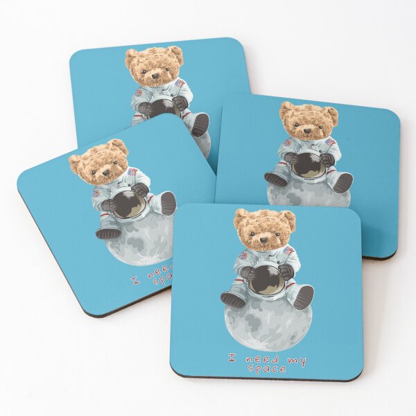Item preview, Cute Astronaut Bear I need my Space designed and sold by vhtrocate.