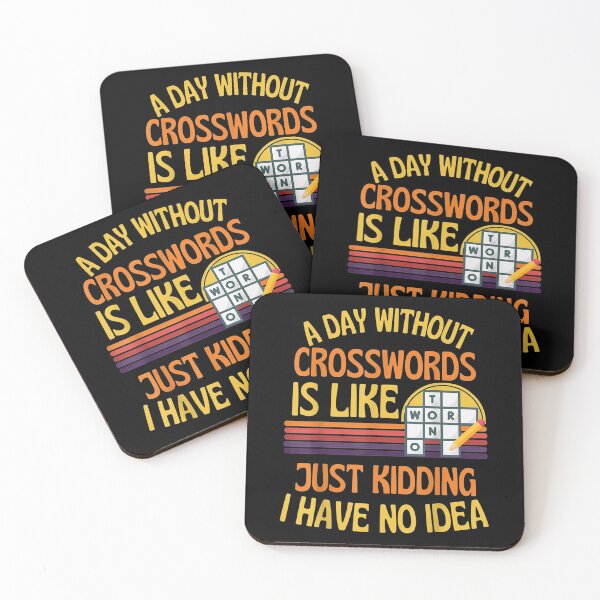 Item preview,  Crosswords Day Without Funny Humor designed and sold by olivee79.