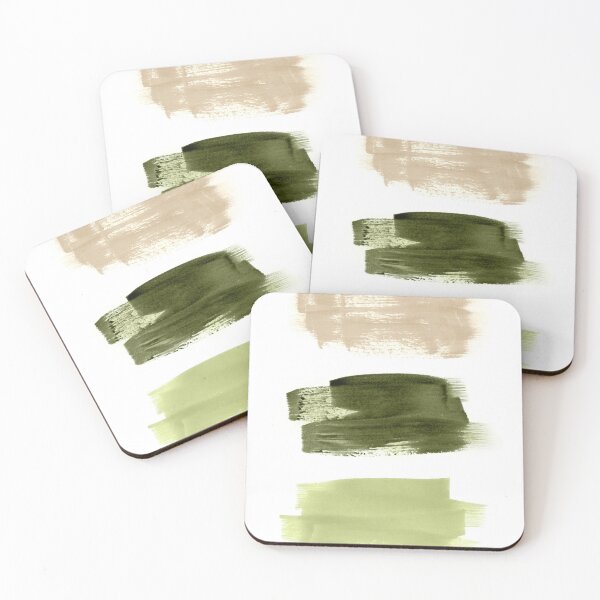 Item preview, Green brush strokes designed and sold by WhalesWay.