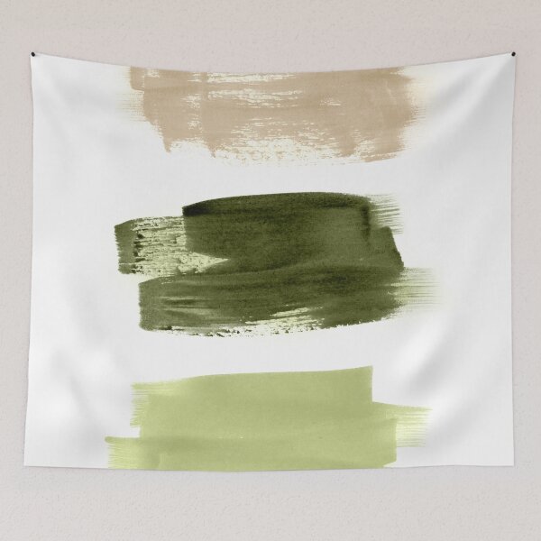 Item preview, Green brush strokes designed and sold by WhalesWay.