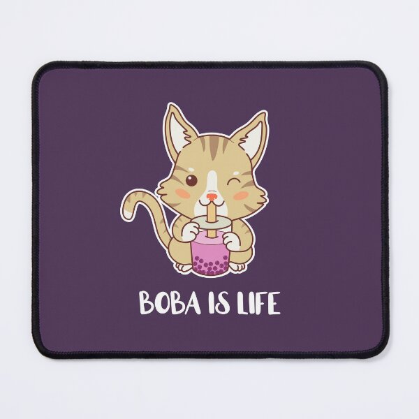 Item preview, Boba is Life - Bubble Tea Kawaii Cat designed and sold by zorrorojo.
