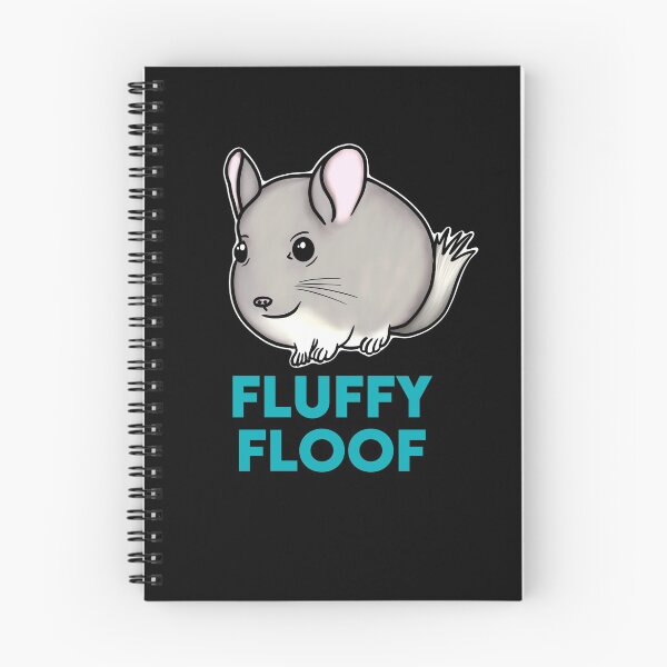 Item preview, Fluffy Floof Chubby Chinchilla for Chinchilla Lovers, Blue designed and sold by Mochi-Merch.