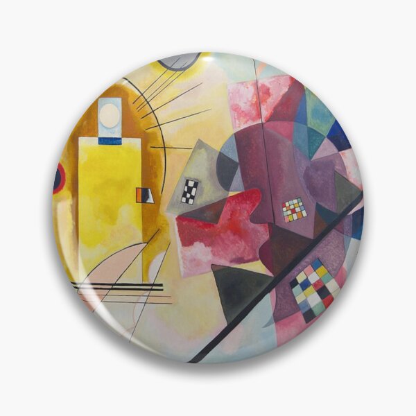 Item preview, Wassily Kandinsky's Yellow Red Blue designed and sold by mosfunky.