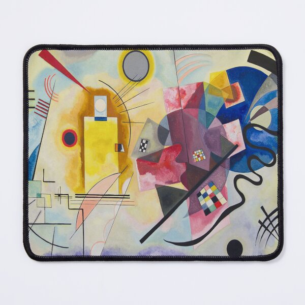 Item preview, Wassily Kandinsky's Yellow Red Blue designed and sold by mosfunky.