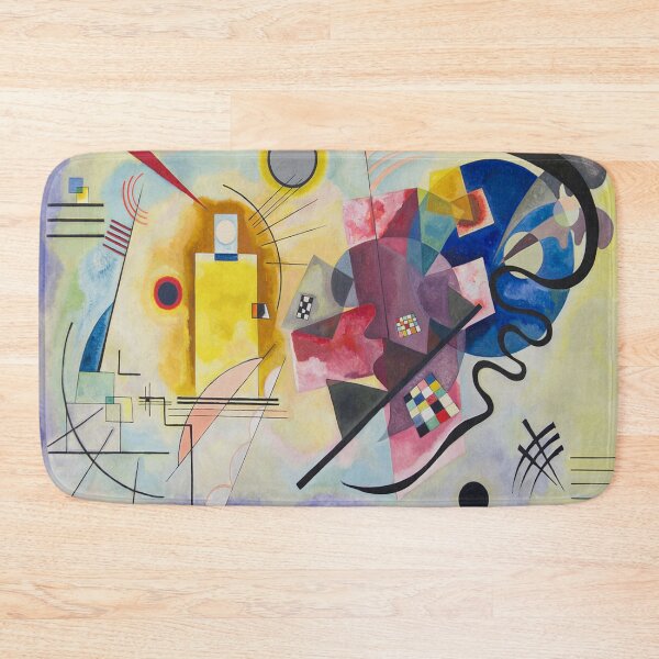 Item preview, Wassily Kandinsky's Yellow Red Blue designed and sold by mosfunky.