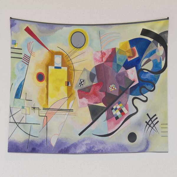 Item preview, Wassily Kandinsky's Yellow Red Blue designed and sold by mosfunky.