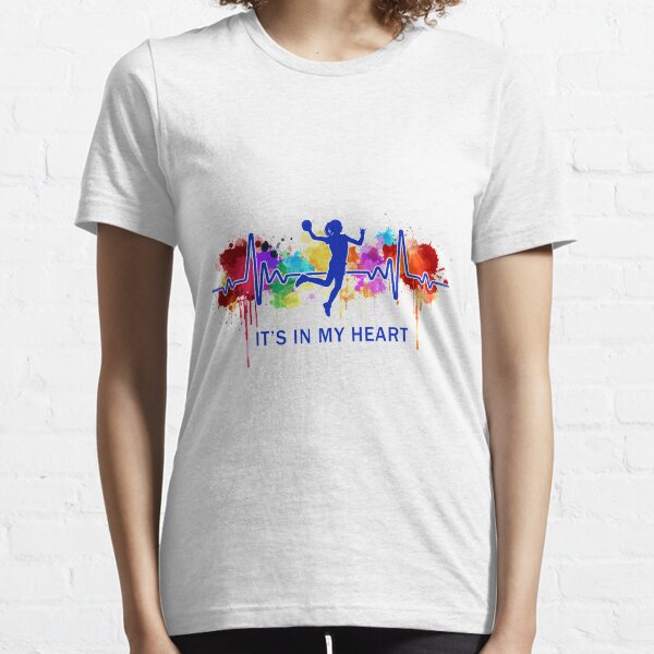 Item preview, watercolor heartbeat Handball designed and sold by Thanhminh99.