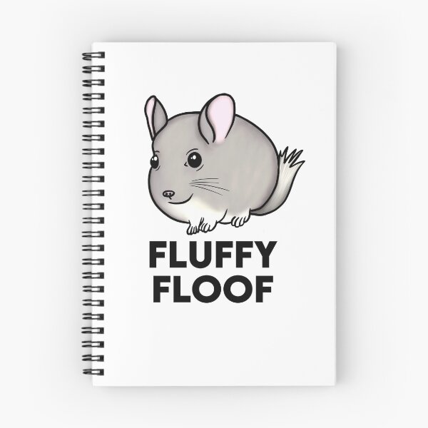 Item preview, Fluffy Floof Chubby Chinchilla for Chinchilla Lovers, Black designed and sold by Mochi-Merch.