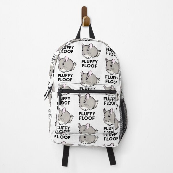 Item preview, Fluffy Floof Chubby Chinchilla for Chinchilla Lovers, Black designed and sold by Mochi-Merch.