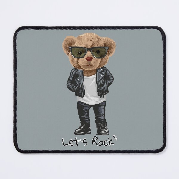 Item preview, Cute Bear Rock Style designed and sold by vhtrocate.