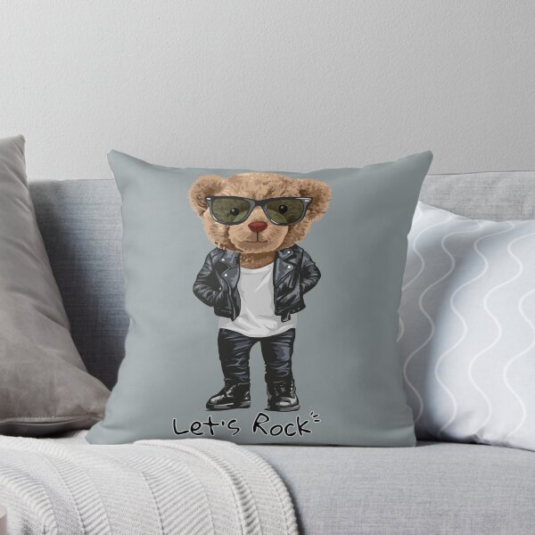 Item preview, Cute Bear Rock Style designed and sold by vhtrocate.