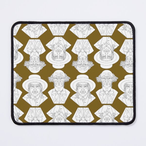 Item preview, Bentham - Mill - Egg & Dart Wallpaper Pattern (brown) designed and sold by jholbo.