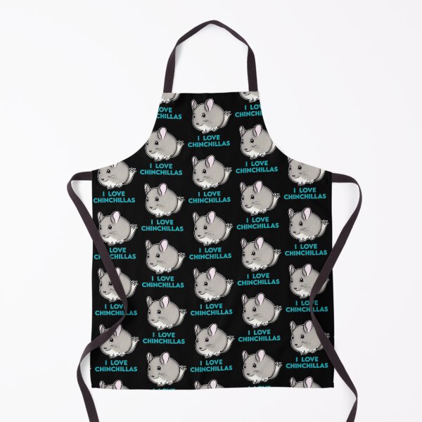 Item preview, I Love Chinchillas Chubby Chinchilla for Chinchilla Lovers, Blue designed and sold by Mochi-Merch.