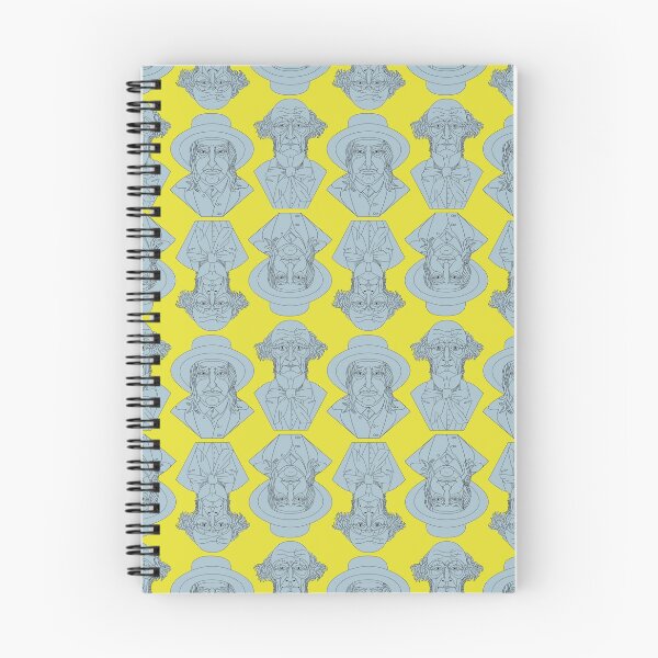Item preview, Bentham - Mill - Egg & Dart Wallpaper Pattern (yellow & blue) designed and sold by jholbo.