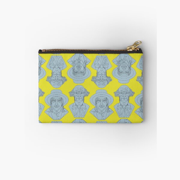 Item preview, Bentham - Mill - Egg & Dart Wallpaper Pattern (yellow & blue) designed and sold by jholbo.