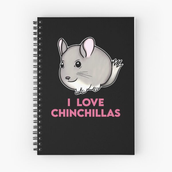 Item preview, I Love Chinchillas Chubby Chinchilla for Chinchilla Lovers, Pink designed and sold by Mochi-Merch.