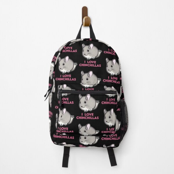 Item preview, I Love Chinchillas Chubby Chinchilla for Chinchilla Lovers, Pink designed and sold by Mochi-Merch.