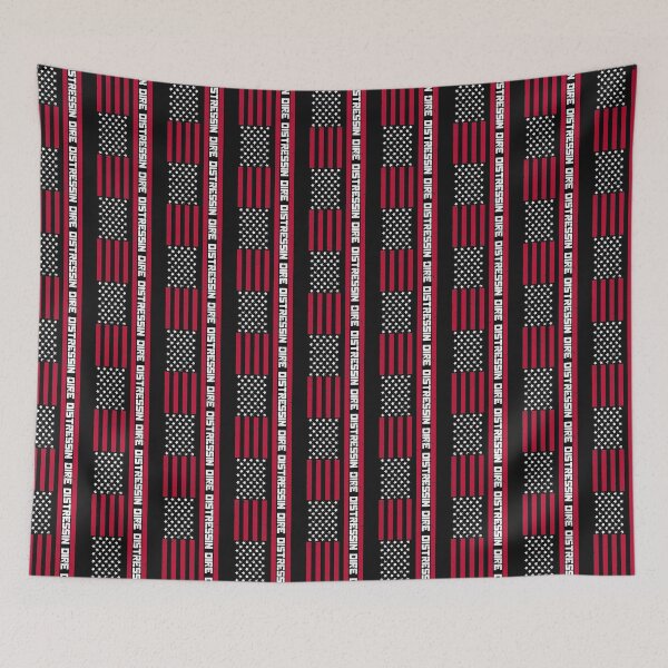 Item preview, UPSIDE DOWN AMERICAN FLAG Distress-in dire distress     designed and sold by RachelsApparel.