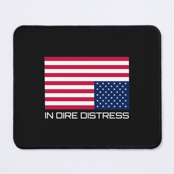 Item preview, UPSIDE DOWN AMERICAN FLAG Distress-in dire distress   designed and sold by RachelsApparel.