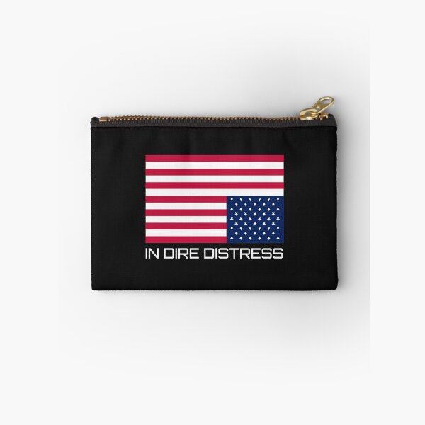 Item preview, UPSIDE DOWN AMERICAN FLAG Distress-in dire distress   designed and sold by RachelsApparel.