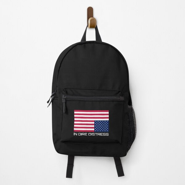 Item preview, UPSIDE DOWN AMERICAN FLAG Distress-in dire distress designed and sold by RachelsApparel.