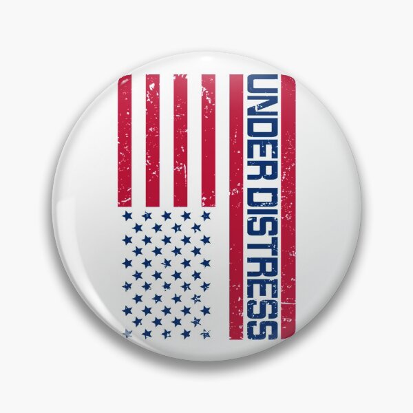 Item preview, UPSIDE DOWN AMERICAN FLAG Distress-under distress   designed and sold by RachelsApparel.