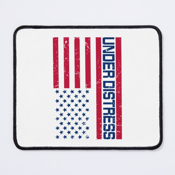 Item preview, UPSIDE DOWN AMERICAN FLAG Distress-under distress   designed and sold by RachelsApparel.