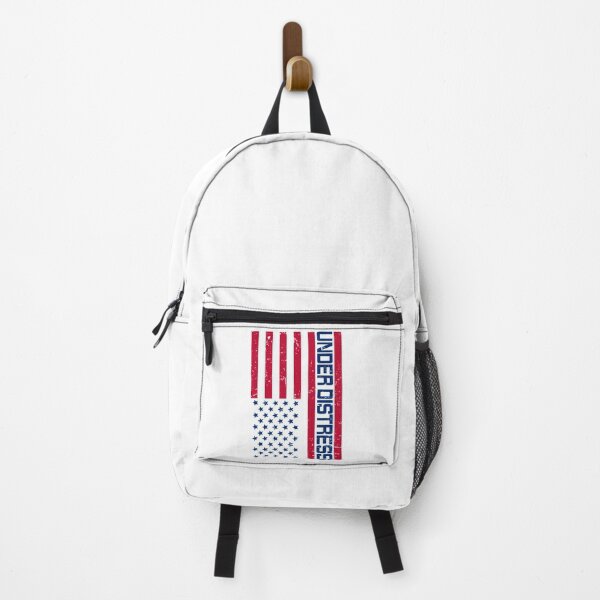 Item preview, UPSIDE DOWN AMERICAN FLAG Distress-under distress designed and sold by RachelsApparel.