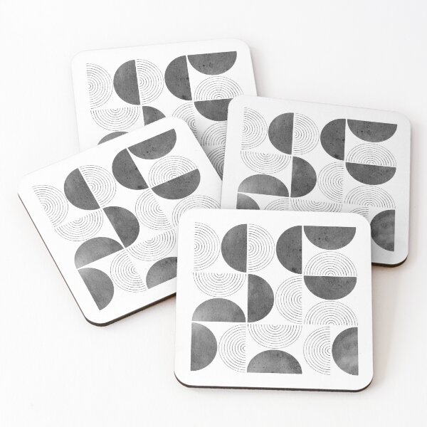 Item preview, Black and white mid century modern designed and sold by WhalesWay.