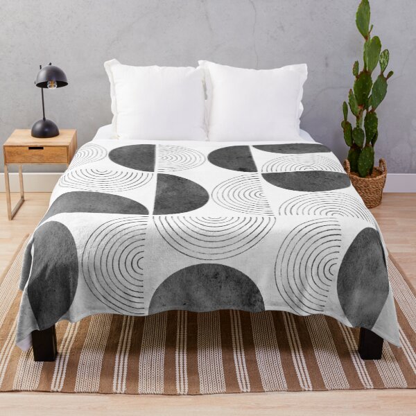 Item preview, Black and white mid century modern designed and sold by WhalesWay.