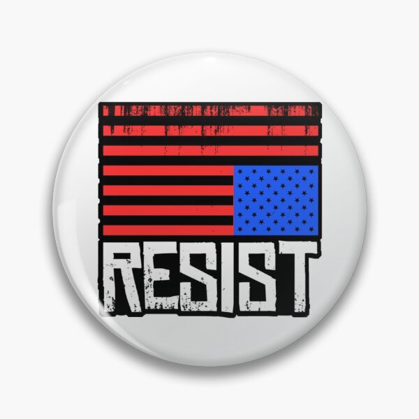 Item preview, Upside Down Flag USA American Black And White Red Blue Red Resist Distressed   designed and sold by RachelsApparel.