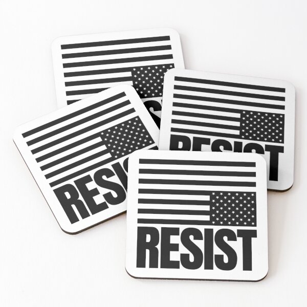 Item preview, Upside Down Flag USA American Black And White Resist    designed and sold by RachelsApparel.