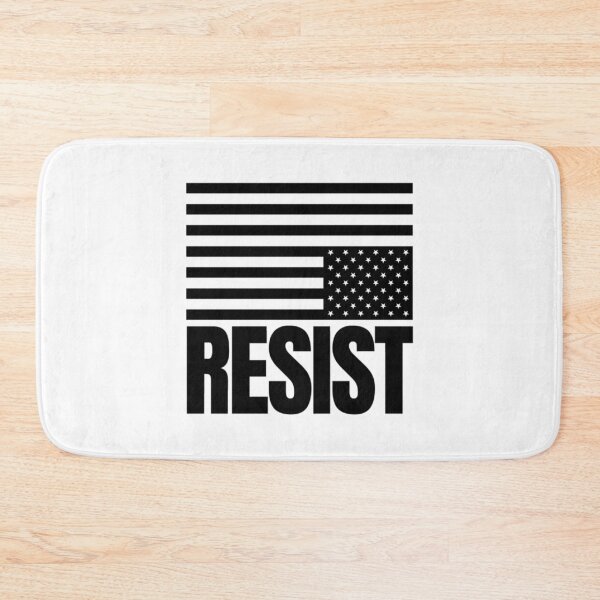 Item preview, Upside Down Flag USA American Black And White Resist    designed and sold by RachelsApparel.