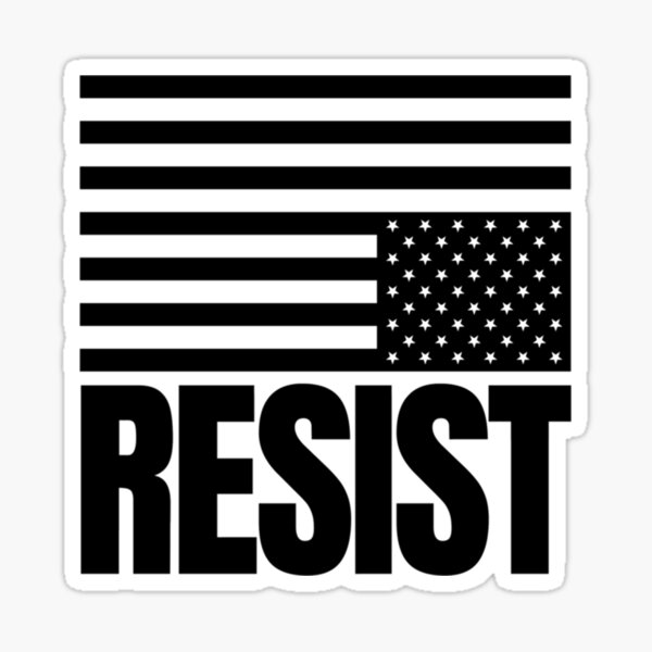 Artikel-Vorschau von Upside-Down-Flagge USA American Black And White Resist, designt und verkauft von RachelsApparel.