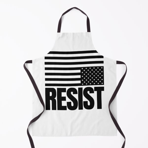 Item preview, Upside Down Flag USA American Black And White Resist designed and sold by RachelsApparel.