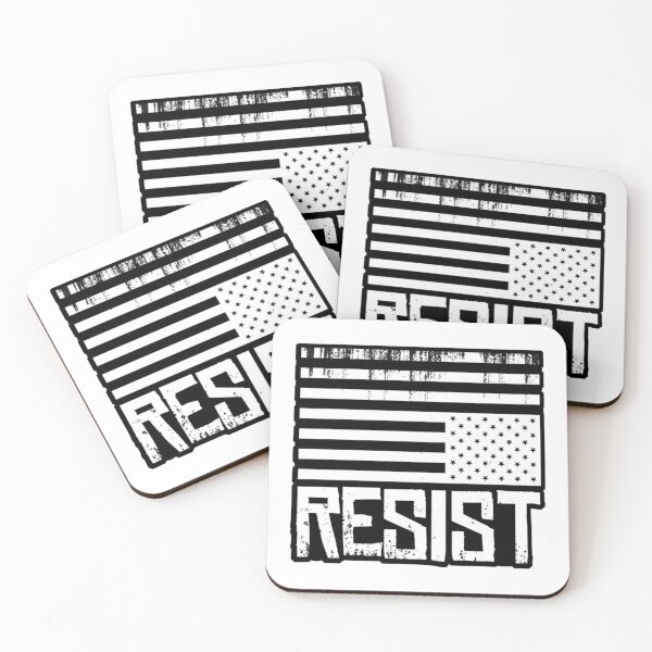 Item preview, Upside Down Flag USA American Black And White Resist Distressed   designed and sold by RachelsApparel.