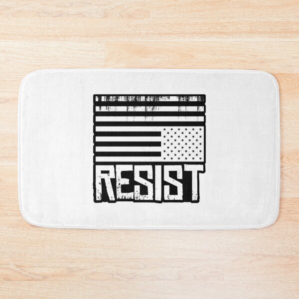Item preview, Upside Down Flag USA American Black And White Resist Distressed   designed and sold by RachelsApparel.