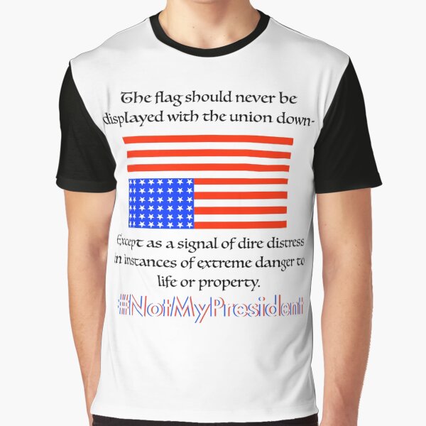 Item preview, Upside Down Flag   designed and sold by RachelsApparel.