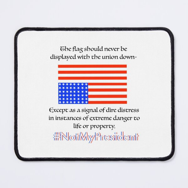 Item preview, Upside Down Flag   designed and sold by RachelsApparel.