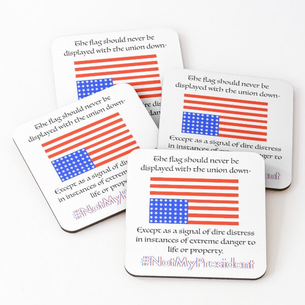 Item preview, Upside Down Flag   designed and sold by RachelsApparel.