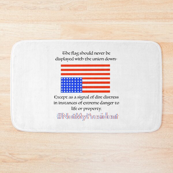Item preview, Upside Down Flag   designed and sold by RachelsApparel.