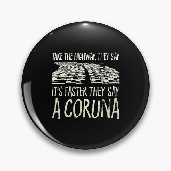 Item preview,  Take Highway Coruna Trip Spain Travel Traffic Memes designed and sold by sandyq55.