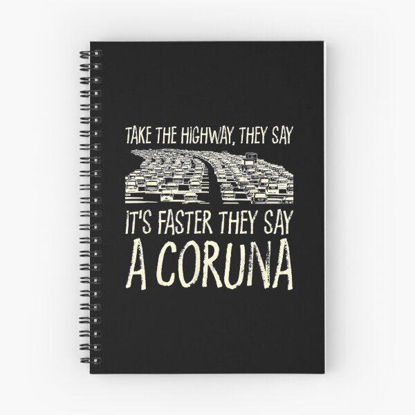 Item preview,  Take Highway Coruna Trip Spain Travel Traffic Memes designed and sold by sandyq55.