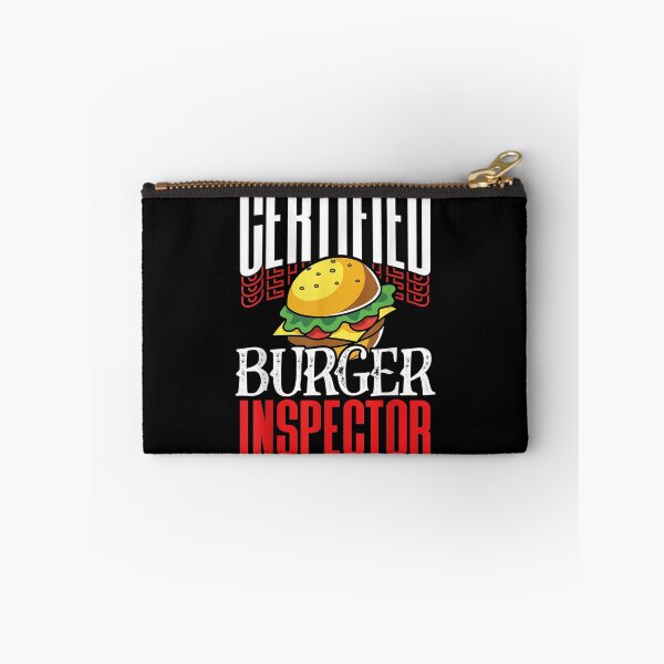 Item preview,  Certified Burger Inspector Funny Fast Food Inspection Jokes designed and sold by bonytmrz.