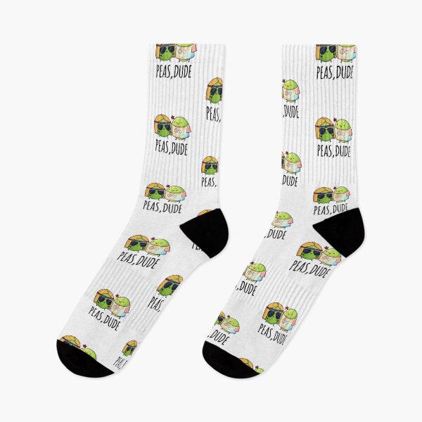 Item preview, Peas Dude Funny Veggie Pea Puns  designed and sold by punnybone.