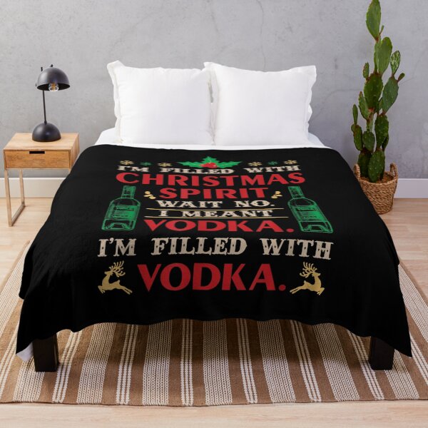 Item preview,  Vodka Xmas Im Filled With Christmas Spirit Meant designed and sold by bonytmrz.