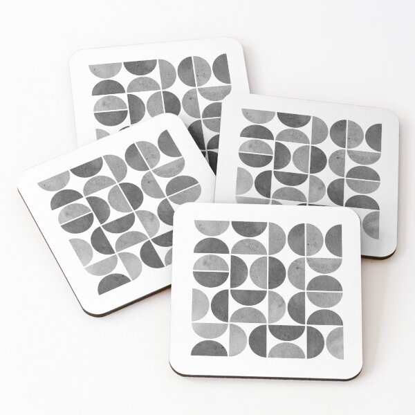 Item preview, Black and white mid century modern 2 designed and sold by WhalesWay.