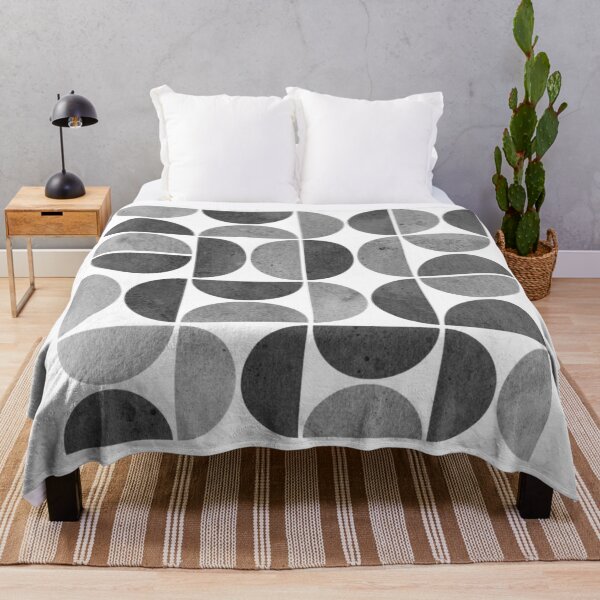 Item preview, Black and white mid century modern 2 designed and sold by WhalesWay.
