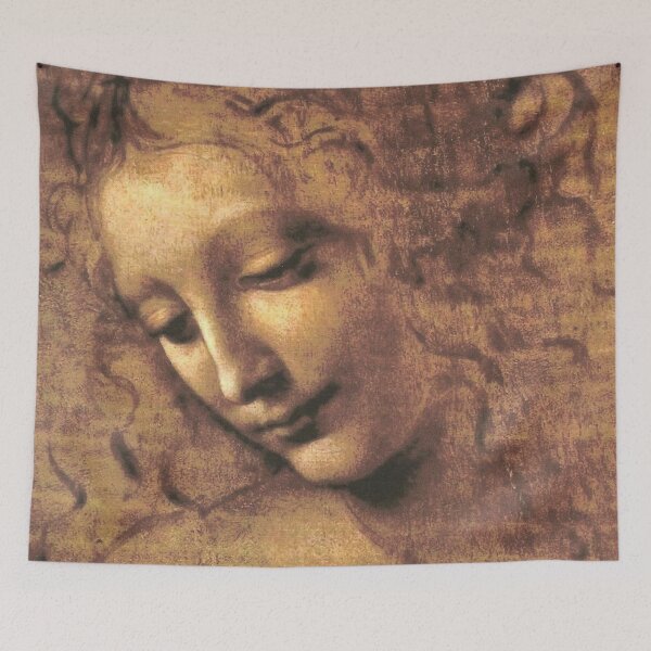 Item preview, Leonardo Da Vinci's Head of a Woman designed and sold by mosfunky.