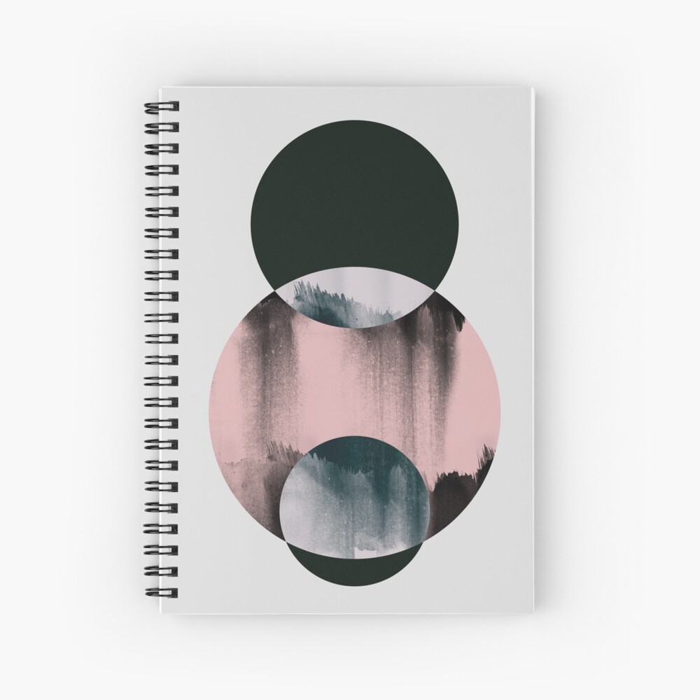 Minimalism 14 Spiral Notebook